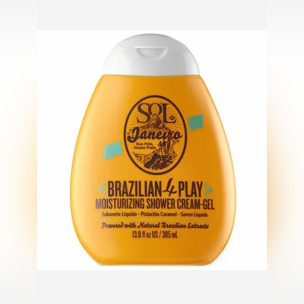 Sol de Janeiro Brazilian 4play Moisturizing Shower Cream-Gel 13 fl SEALED